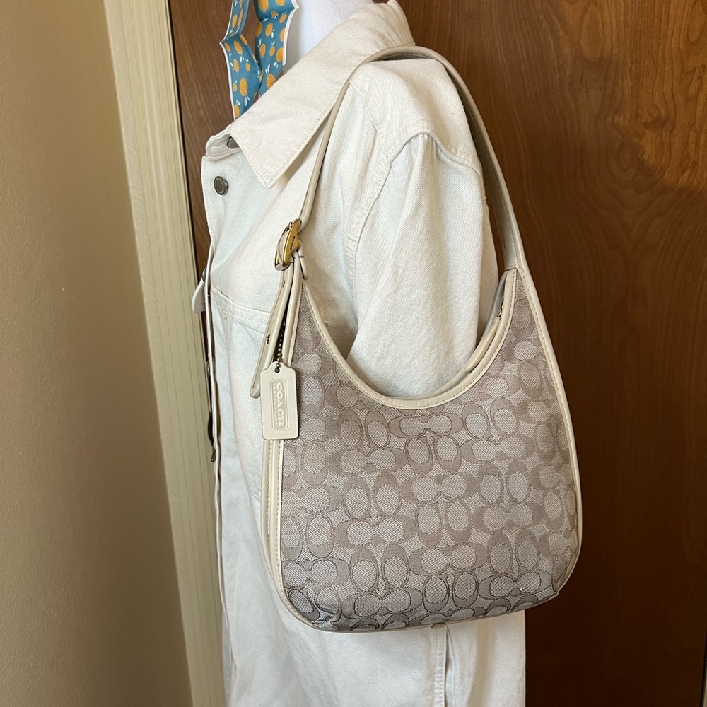 Coach Ergo Signature jacquard print Shoulder Bag c2588
